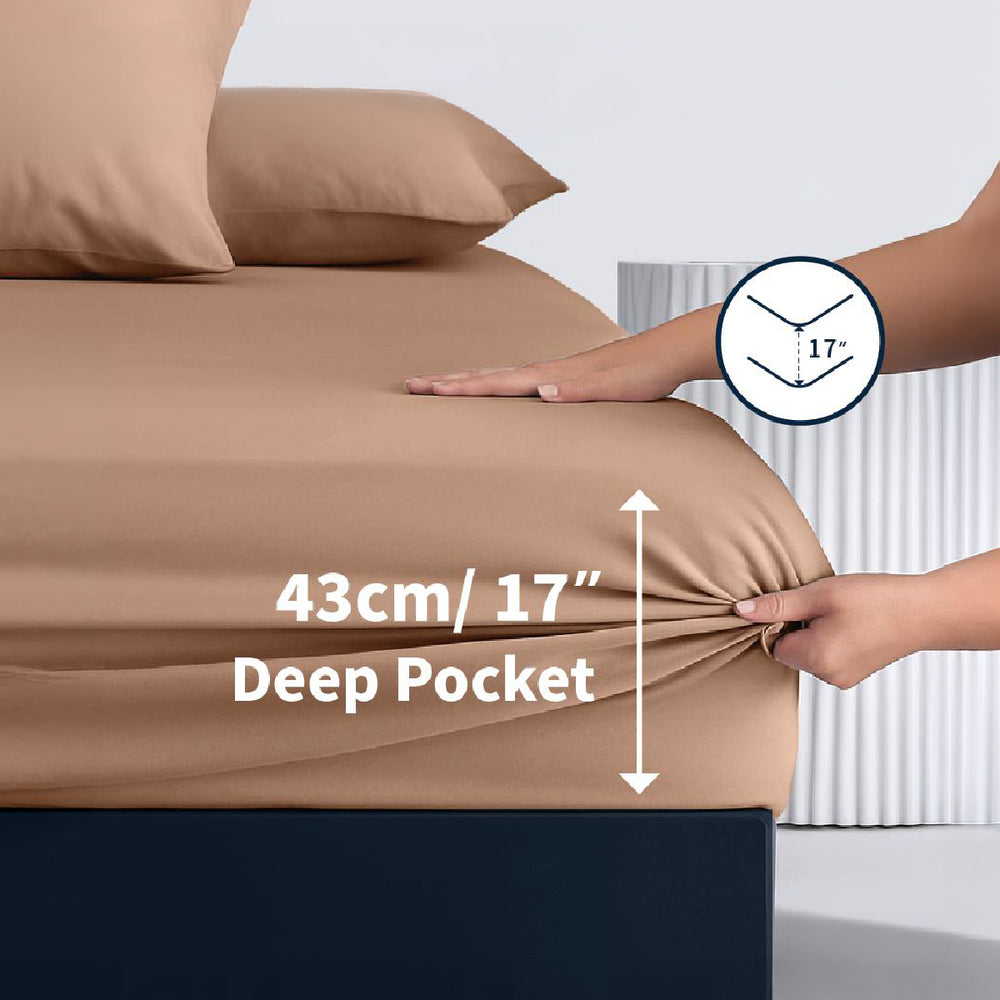 AirySoft Plain Colour 17inch Bed Sheet