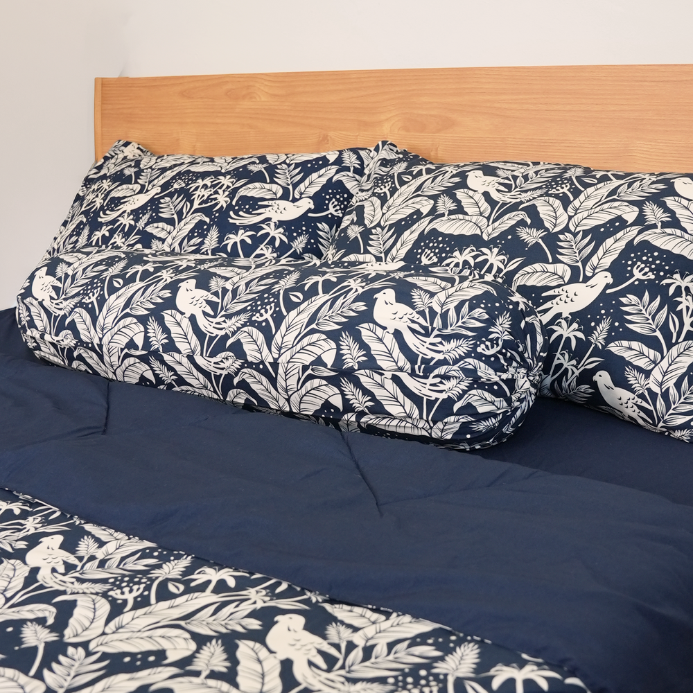 AirySoft Botanic Pattern Bedding Set (Without Bed Sheet)