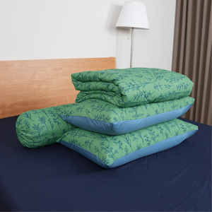 AirySoft Botanic Pattern Bedding Set (Without Bed Sheet)