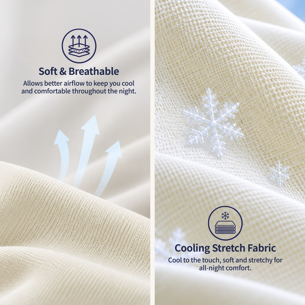 KUN Home Series Memory Foam Moon Pillow