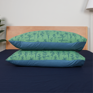 AirySoft Botanic Pattern Bedding Set (Without Bed Sheet)