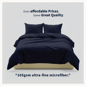 AirySoft Plain Colour Modern Urban Fitted Bedsheet set