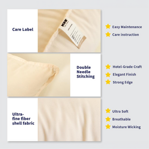 KUN Cotton Pillow Bundle Deal (2pcs)