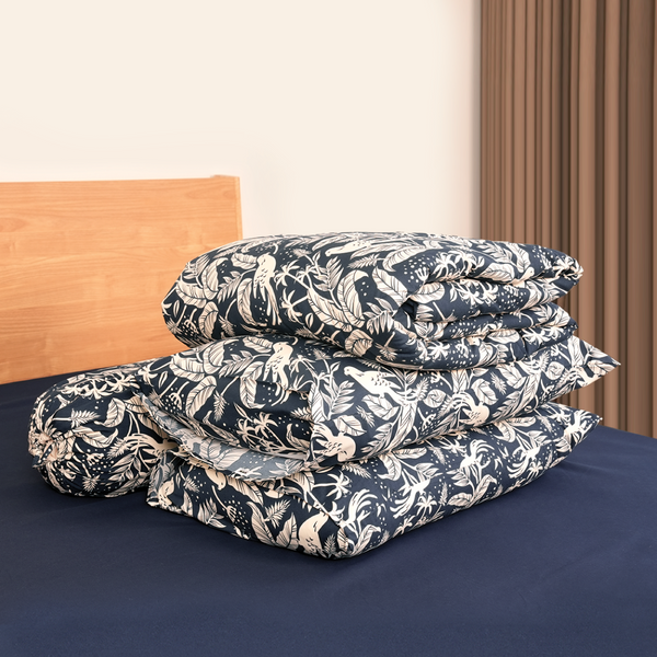 AirySoft Botanic Pattern Bedding Set (Without Bed Sheet)