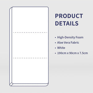 Tri-Fold Foldable Mattress