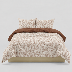AirySoft Botanic Pattern Bedding Set (Without Bed Sheet)