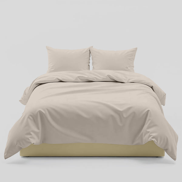 AirySoft Plain Colour Earth Nature Fitted Bedsheet set