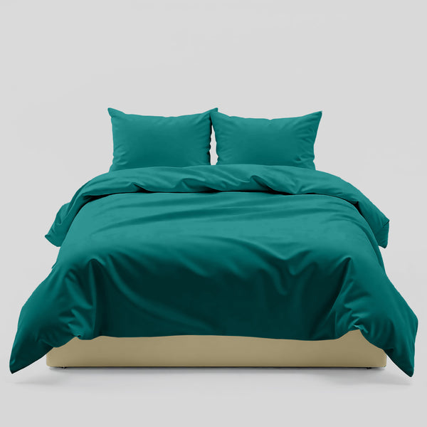 AirySoft Plain Colour Earth Nature Fitted Bedsheet set