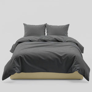 AirySoft Plain Colour Earth Nature Fitted Bedsheet set