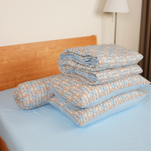 AirySoft Newtro Pattern Bedding Set (Without Bed Sheet)