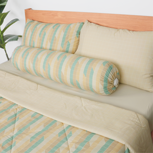 AirySoft Newtro Pattern Bedding Set (Without Bed Sheet)