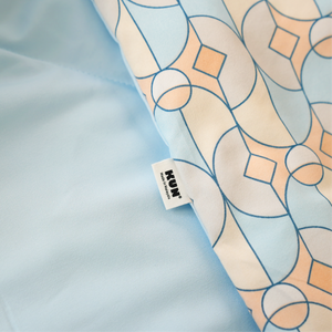 AirySoft Newtro Pattern Bedding Set (Without Bed Sheet)