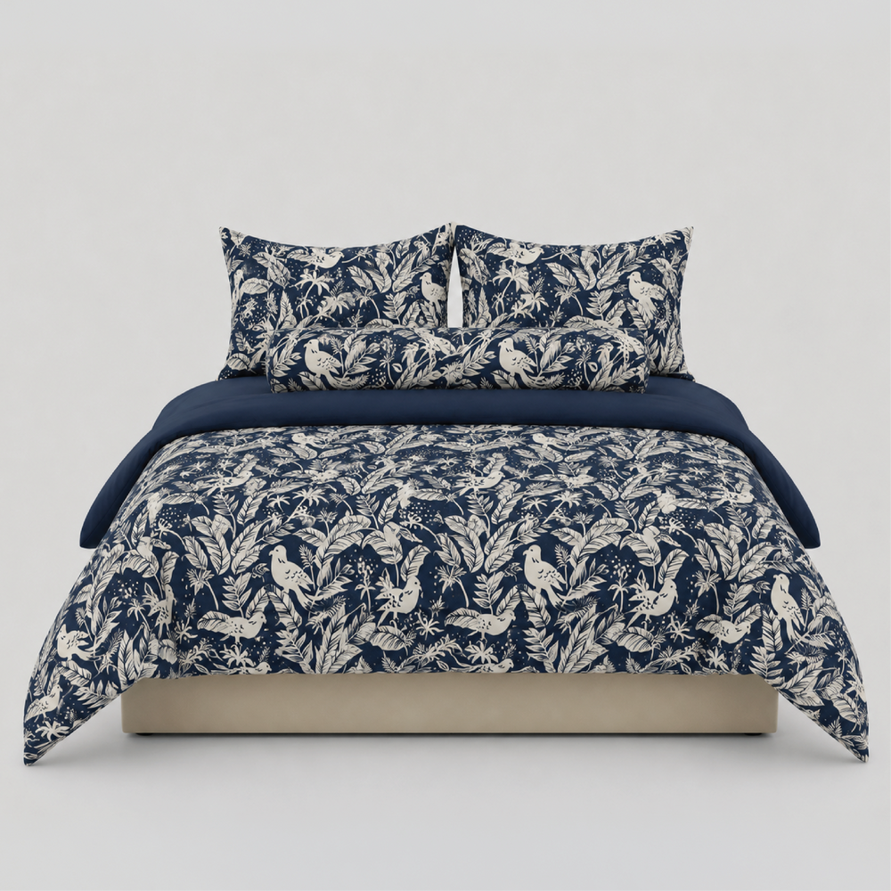 AirySoft Botanic Pattern Bedding Set (Without Bed Sheet)