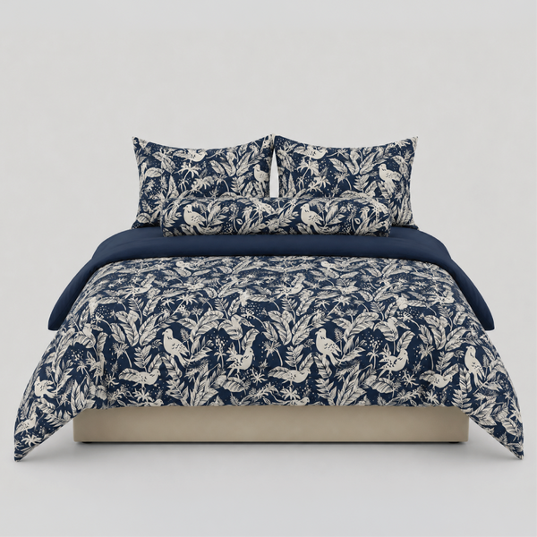 AirySoft Botanic Pattern Bedding Set (Without Bed Sheet)