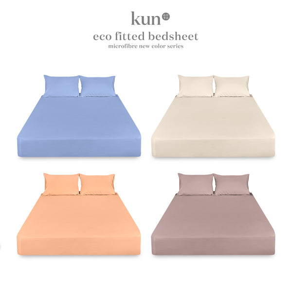 [Kun Official] MID-YEAR CLEARANCE PREMIUM MICROFIBER FITTED BED SHEET