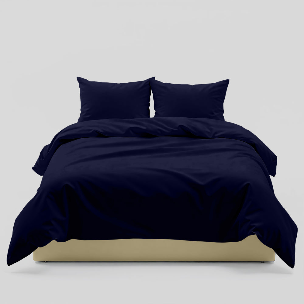 AirySoft Plain Colour Modern Urban Fitted Bedsheet set