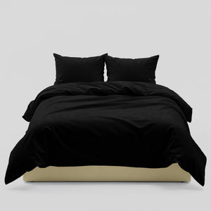 AirySoft Plain Colour Modern Urban Fitted Bedsheet set