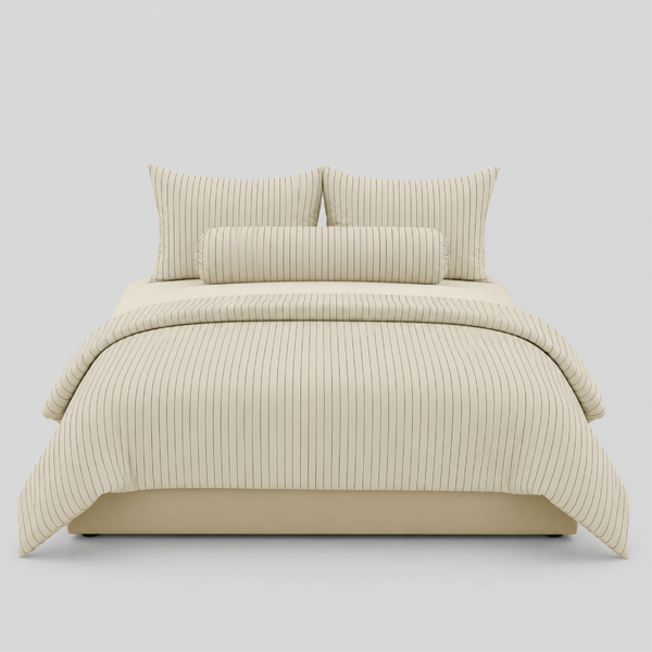 AirySoft Urban Geometric Pattern Bedding Set (Without Bed Sheet)