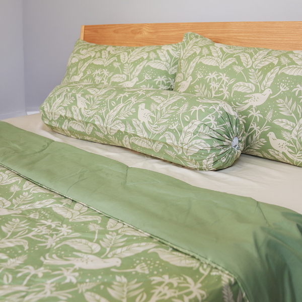 AirySoft Botanic Pattern Bedding Set (Without Bed Sheet)