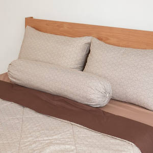 AirySoft Urban Geometric Pattern Bedding Set (Without Bed Sheet)