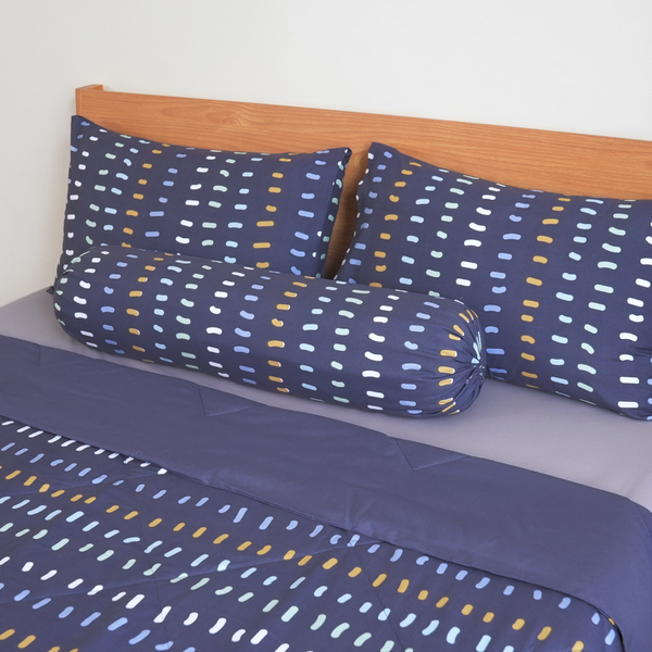 AirySoft Urban Geometric Pattern Bedding Set (Without Bed Sheet)
